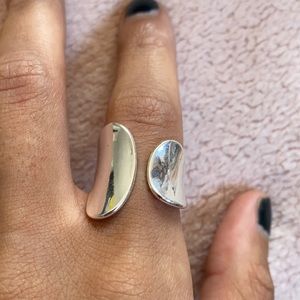 Band Statement Wrap 925 Sterling Silver Ring